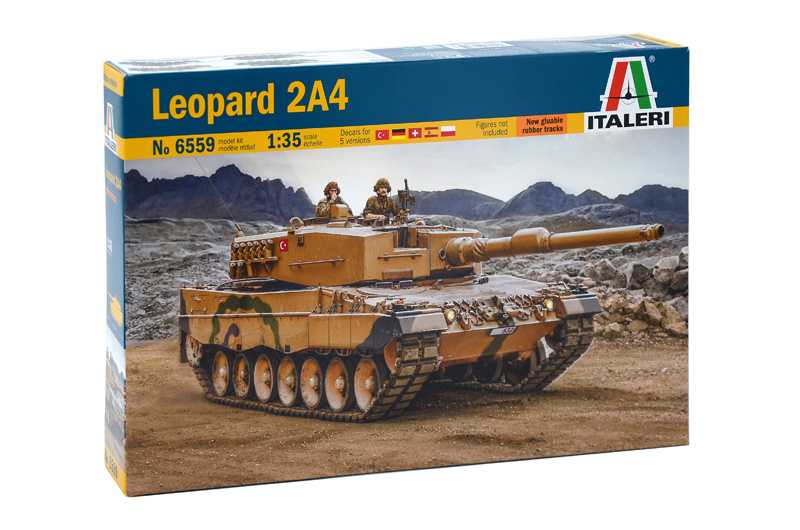 Fotografie Model Kit tank 6559 - Leopard 2A4 (1:35)