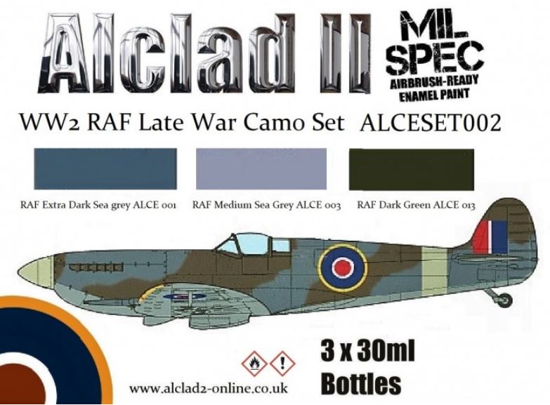 Late RAF Fighters & Bombers 3x - 30ml