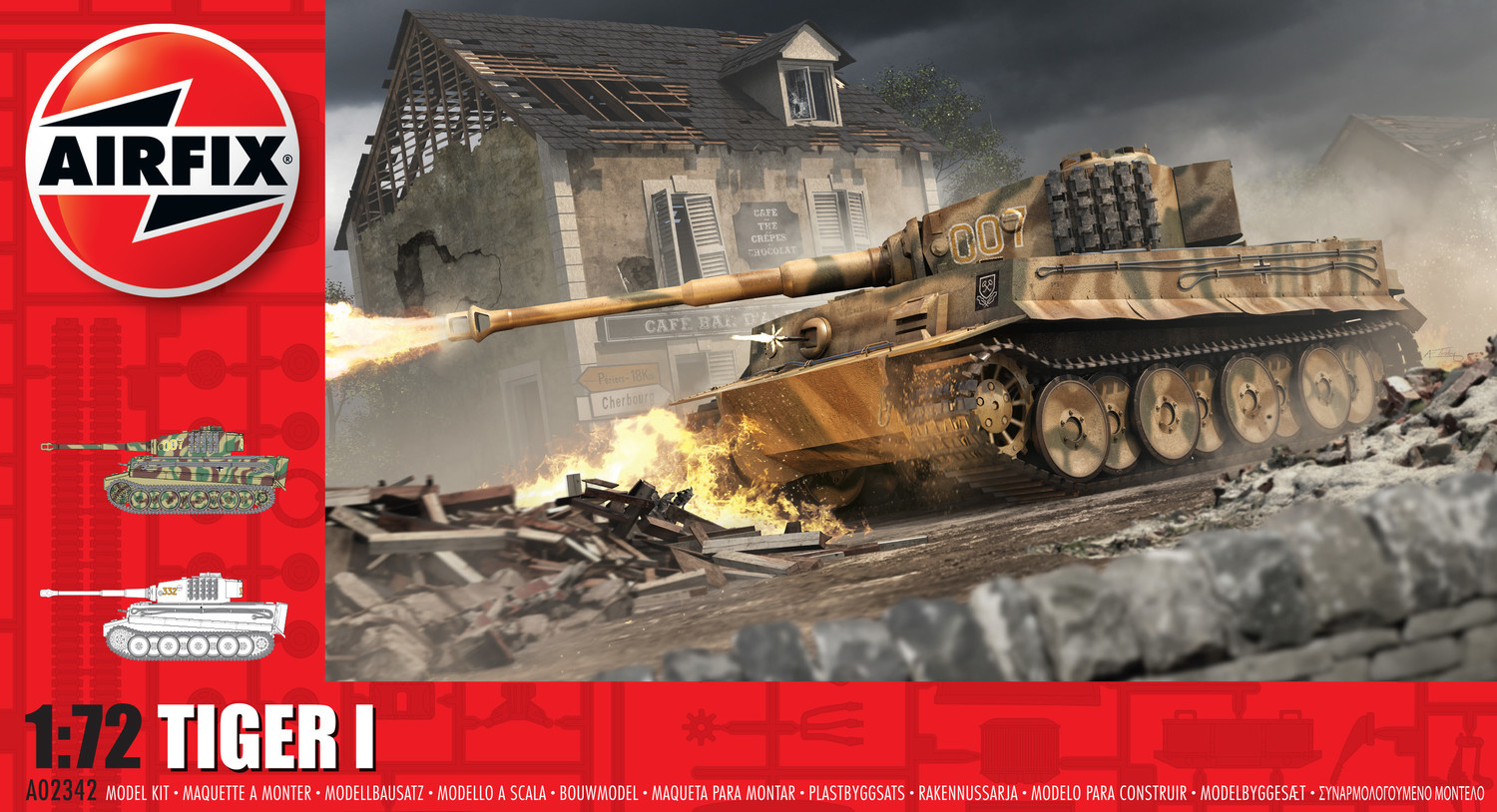 Fotografie Classic Kit military A02342 - Tiger 1 (1:72)