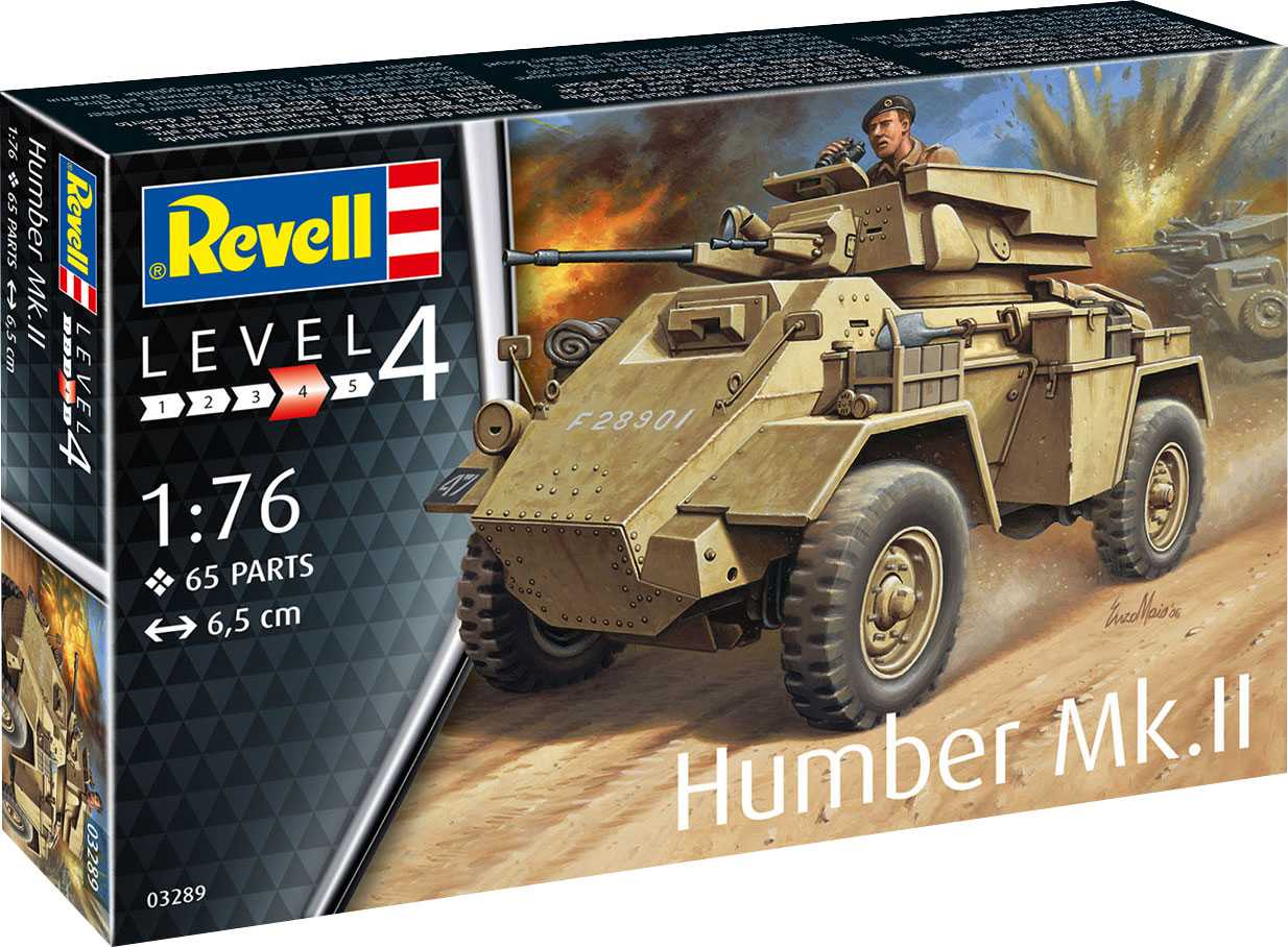 Fotografie Plastic ModelKit military 03289 - Humber Mk.II (1:76)