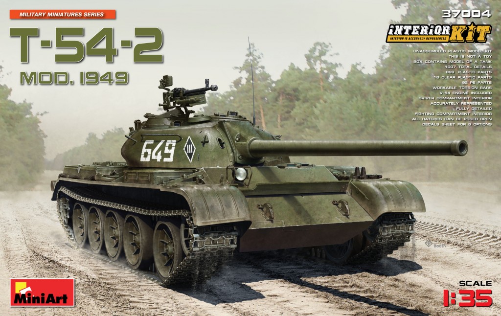 Fotografie 1/35 T-54-2 Mod. 1949 Interior Kit