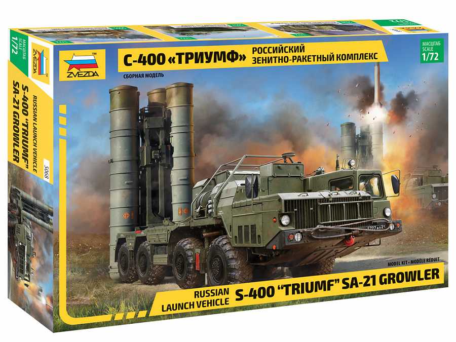 Fotografie Model Kit military 5068 - S-400 "Triumf" Missile System (1:72)