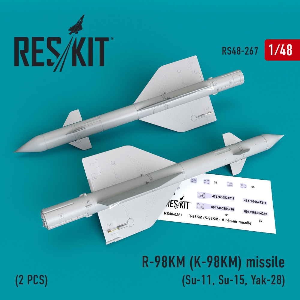 1/48 R-98 KM (K-98KM) missile (2 pcs.)