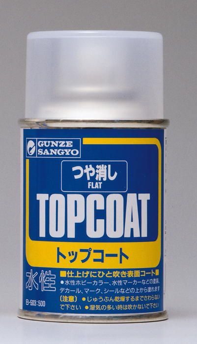 Fotografie B503 Mr. Top Coat Flat - lak matný 86ml