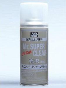 B522 Mr. Super Clear UV- lak lesklý s UV filtrem ve spreji 170ml