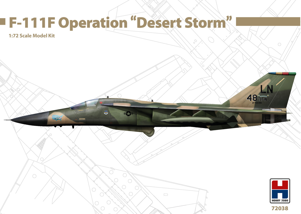 1/72 F-111F Operation " Desert Storm " ( HASEGAWA + Cartograf + Pmask )
