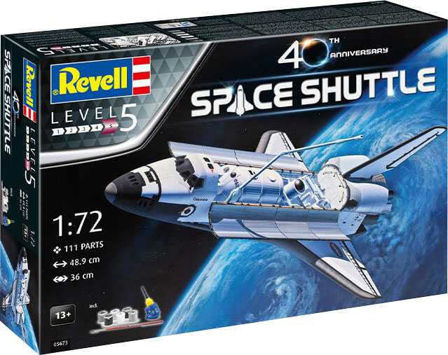 Fotografie Gift-Set vesmír 05673 - Space Shuttle - 40th Anniversary (1:72)