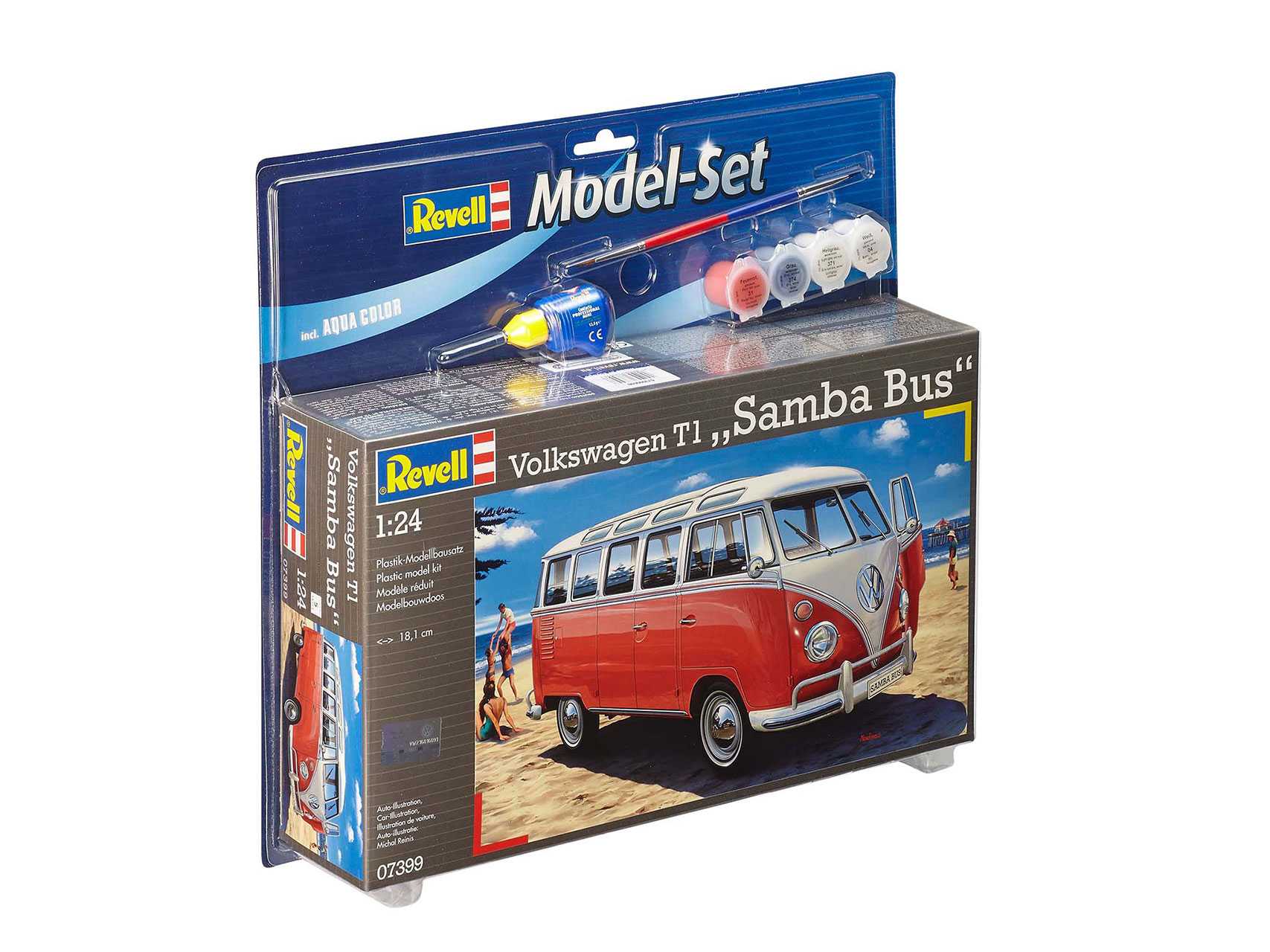 ModelSet auto 67399 - VW T1 Samba Bus (1:24)