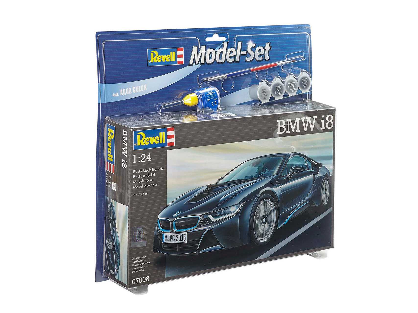 ModelSet auto 67008 - BMW i8 (1:24)