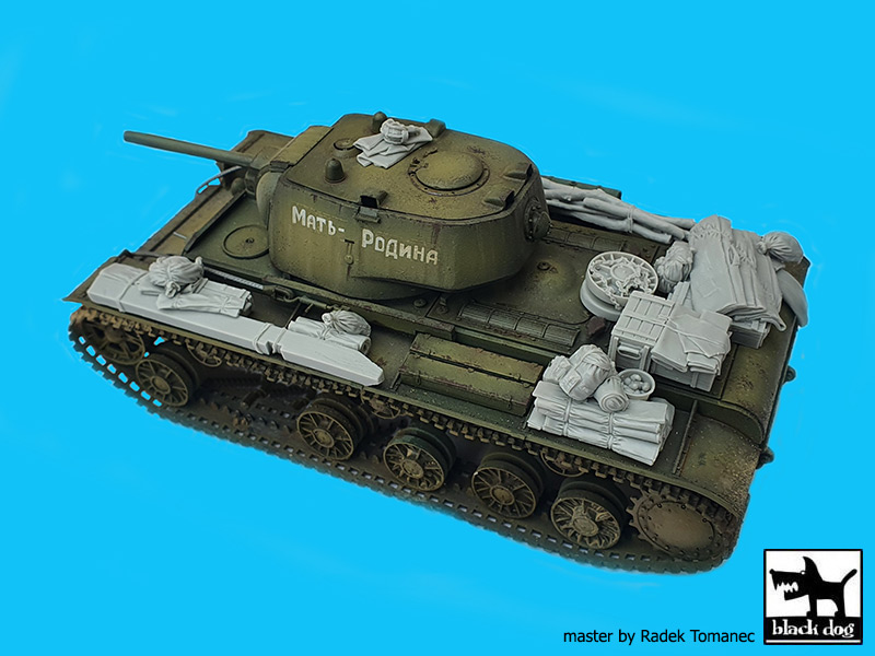 1/35 KV-1 Soviet heavy tank accessories set (TAM)