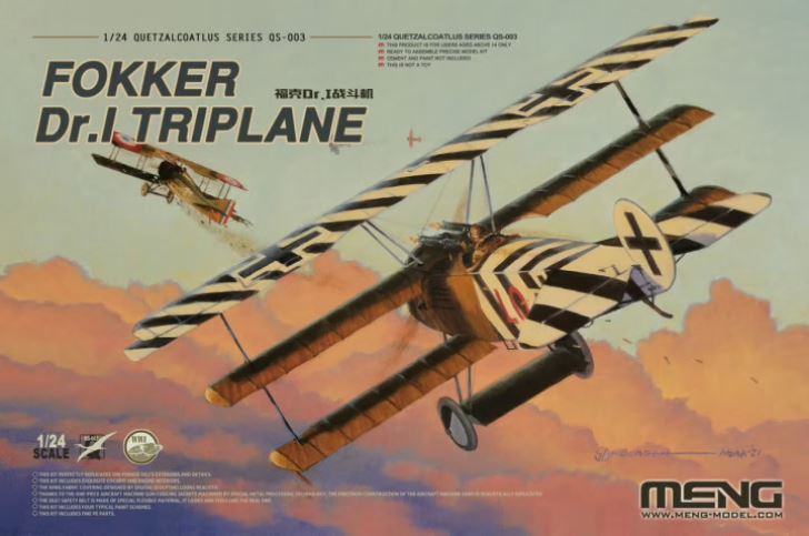 1/24 Fokker Dr.I Triplane