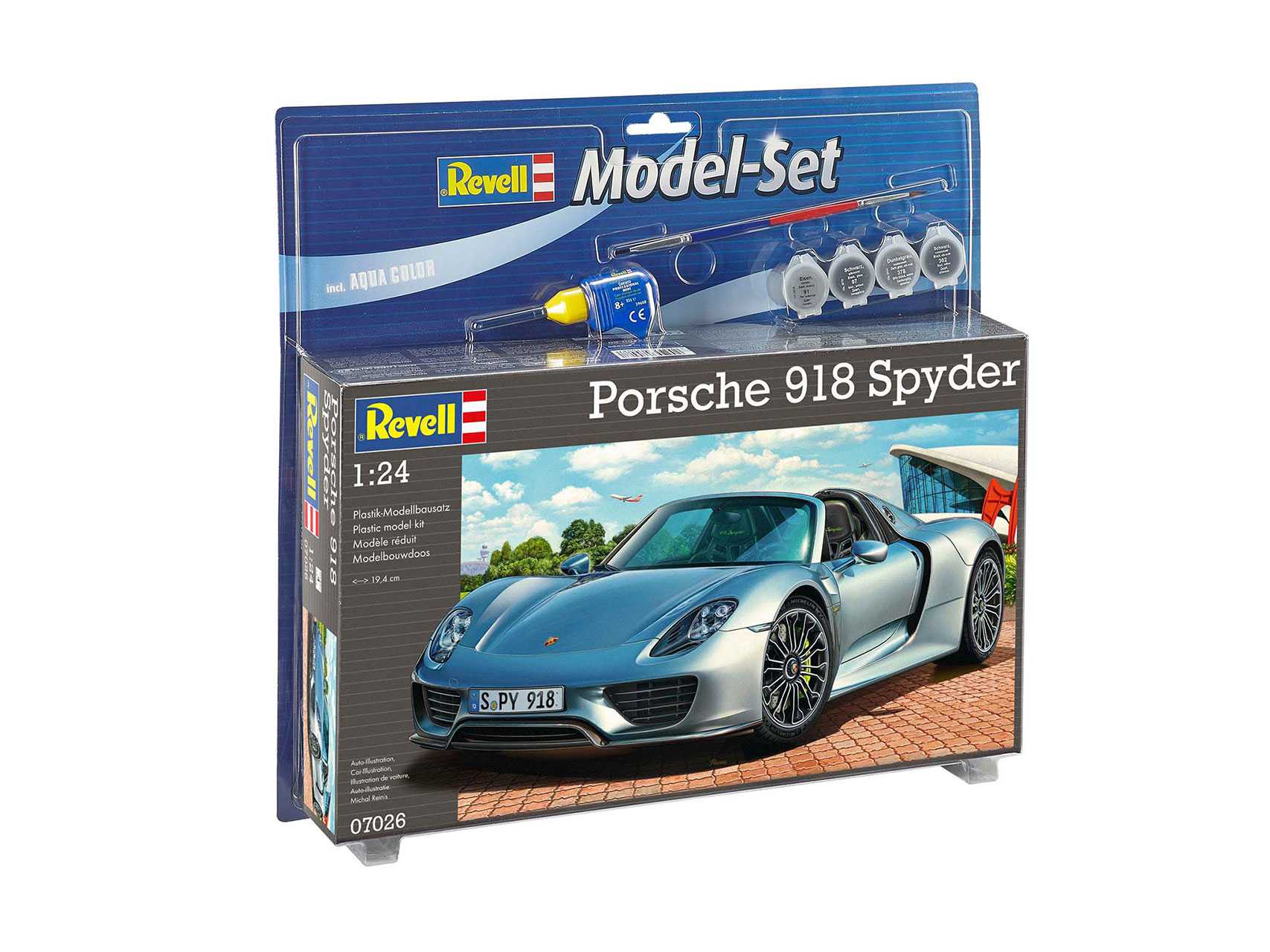 ModelSet auto 67026 - Porsche 918 Spyder (1:24)