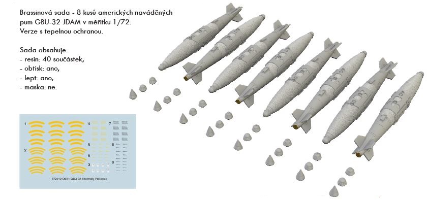 1/72 GBU-32 Thermally Protected