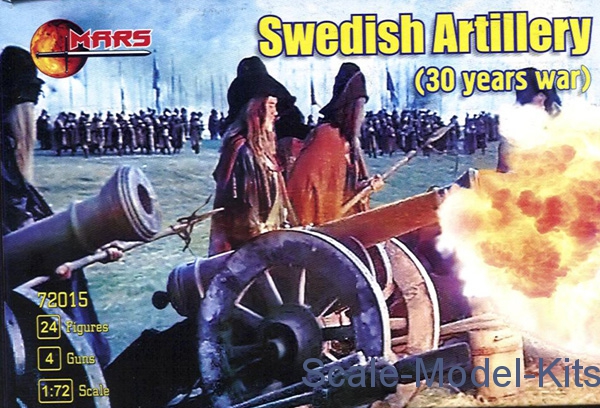 1/72 Swedish artillery, 30 years war