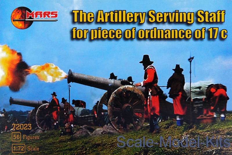 1/72 Artillery serving staff, XVII century