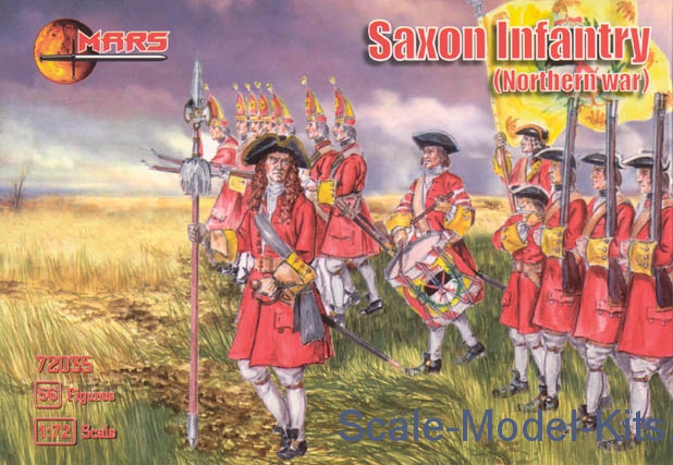 1/72 Saxon Infantry, Northern war