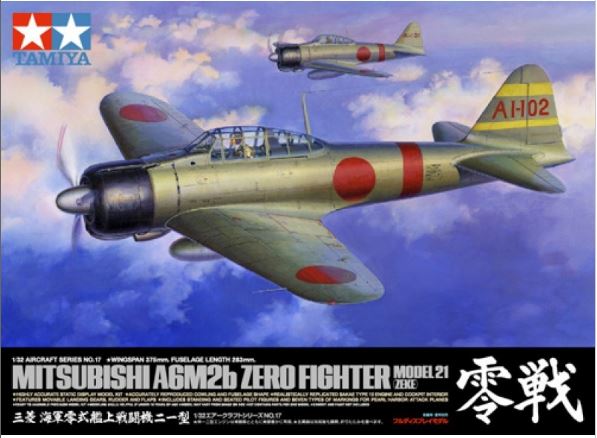 1/32 Mitsubishi A6M2b Model 21 Zero