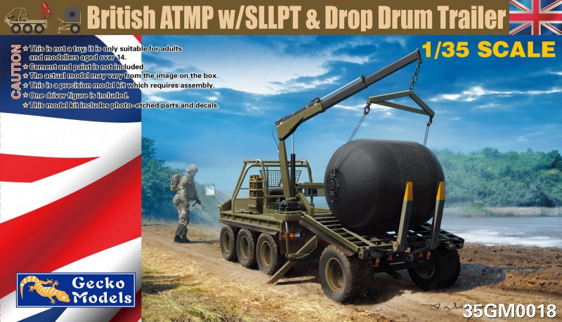 Fotografie 1/35 British ATMP w/SLLPT & Drop Drum Trailer