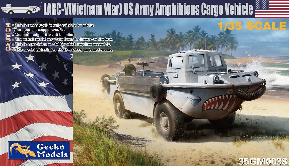1/35 LARC-V (Vietnam War) US Army Amphibious Cargo Vehicle