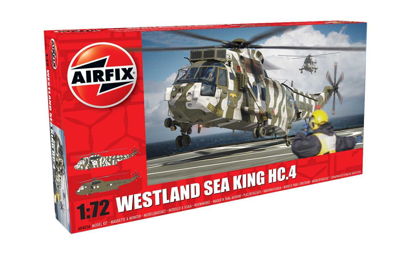 Fotografie Classic Kit vrtulník A04056 - Westland Sea King HC.4 (1:72) - nová forma