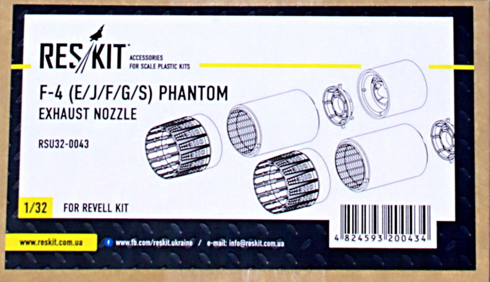 1/32 F-4 (E/J/F/G/S) Phantom II...