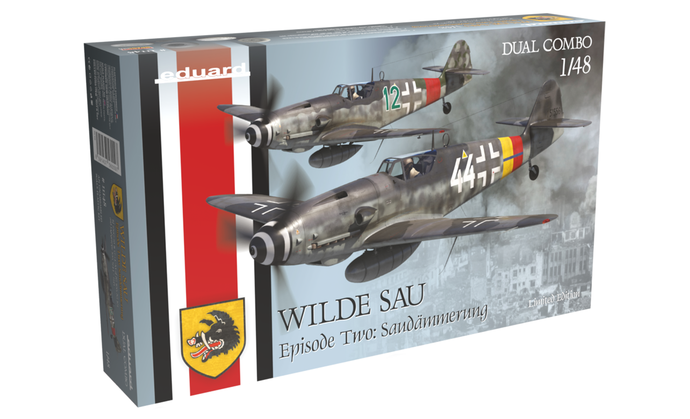 1/48 WILDE SAU Episode Two: Saudämmerung (Bf 109G-10/ G-14/AS - JG300 a JG301) - Limited Edition