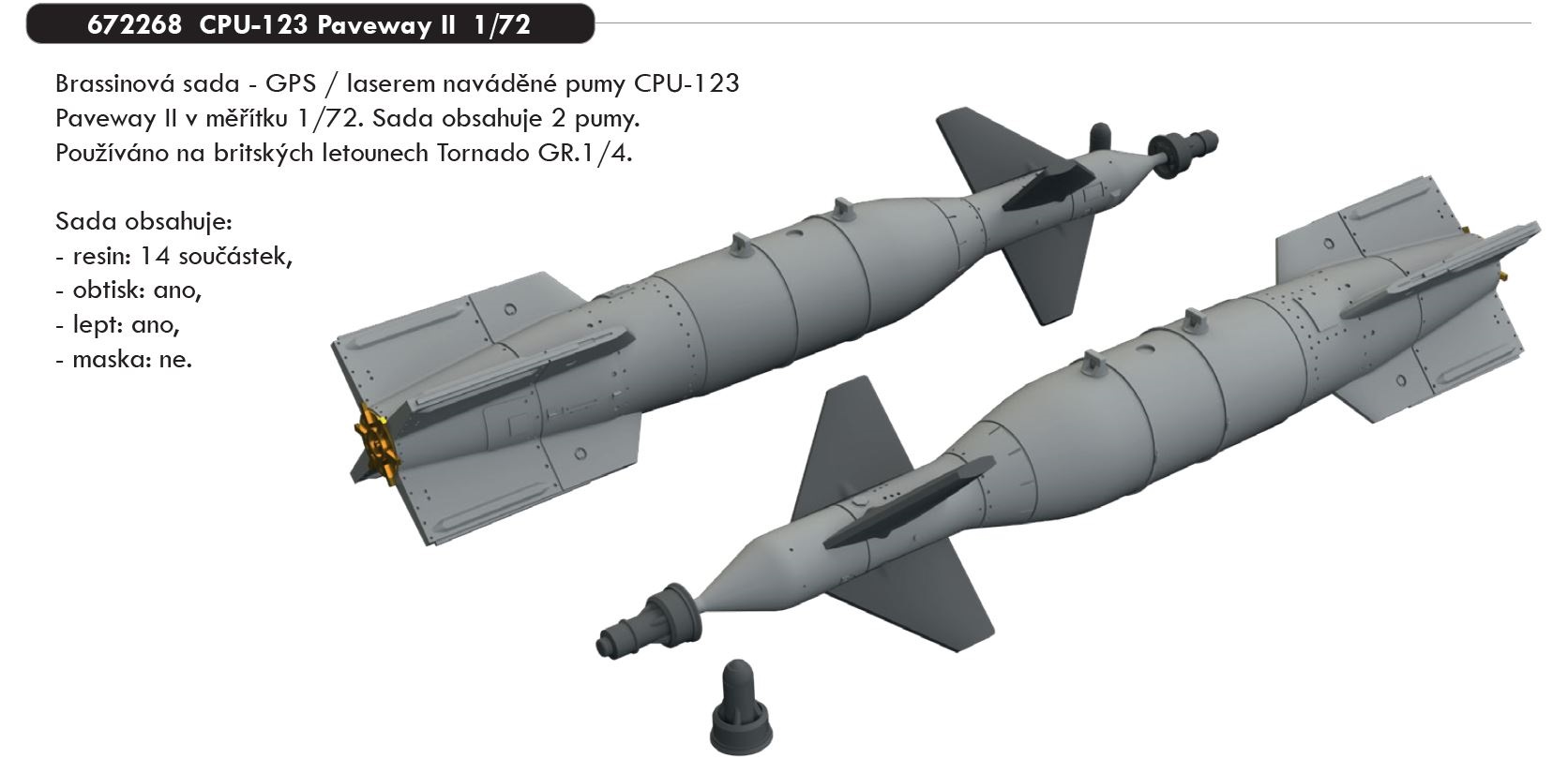 1/72 CPU-123 Paveway II