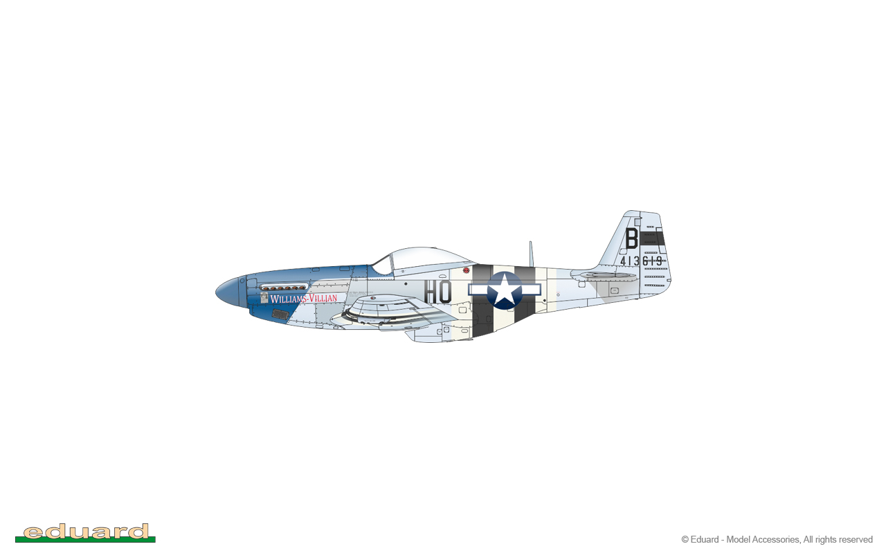 1/48 P-51D-5 "8th AF" (EDUARD)