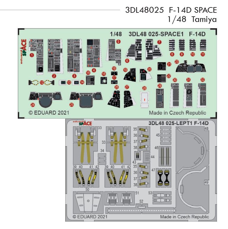 1/48 F-14D SPACE (TAMIYA)