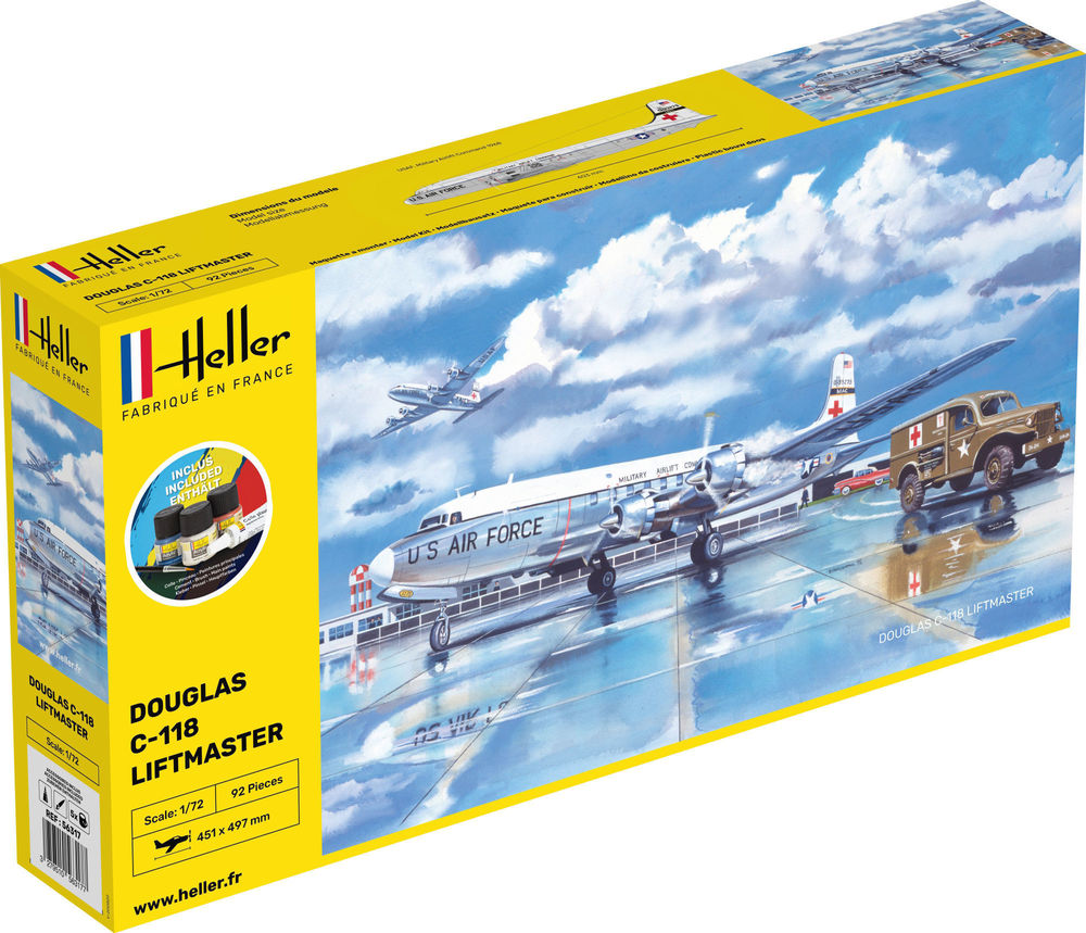 Fotografie 1/72 Douglas C-118 LIFTMASTER - starter kit