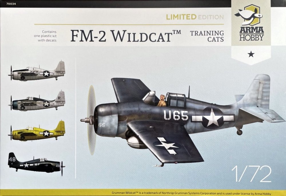 1/72 FM-2 Wildcat 'Training Cats' Limited Edition