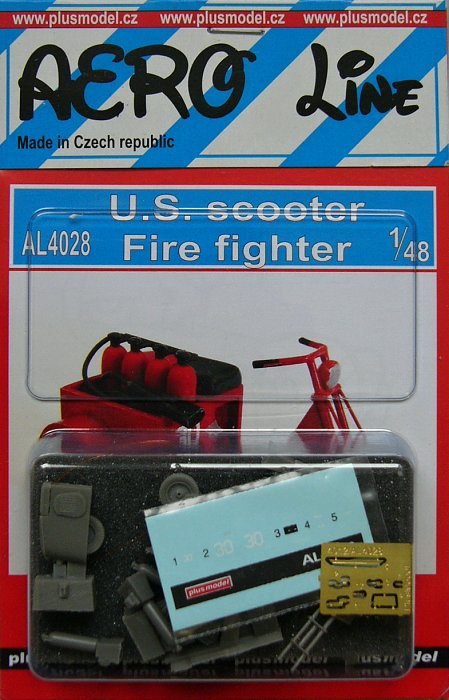 1/48 U.S. scooter (Fire fighter)