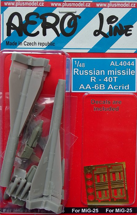 1/48 Russian missile R-40T AA-6B Acrid