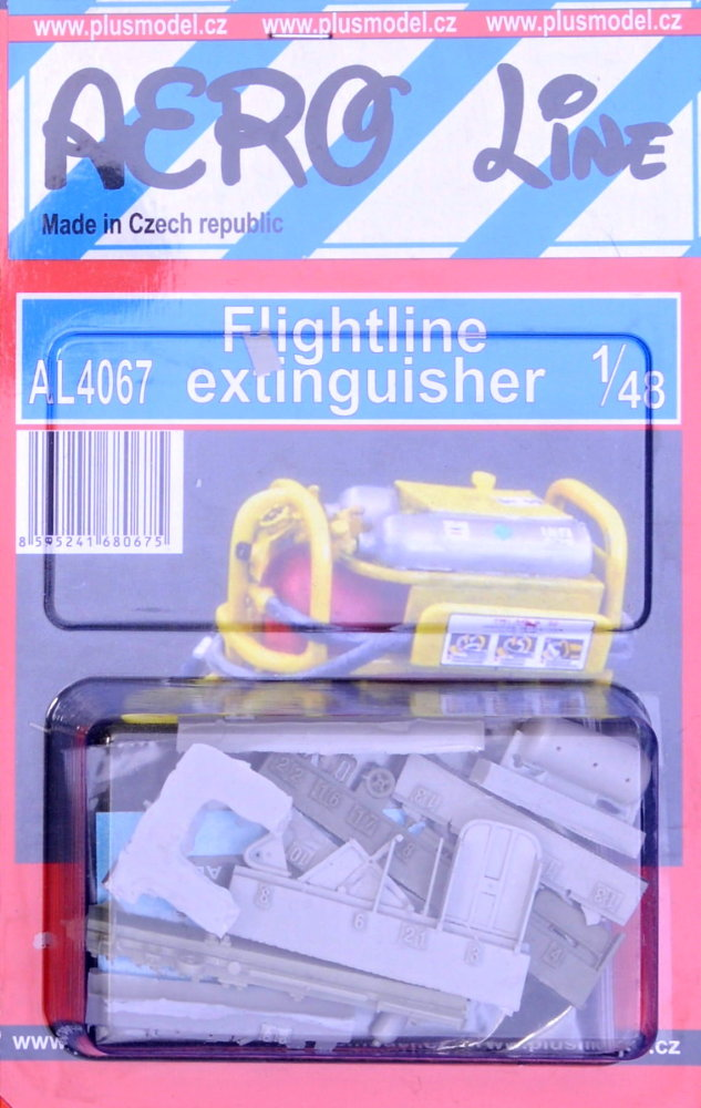 1/48 Flightline extinguisher (resin set w/ decals)