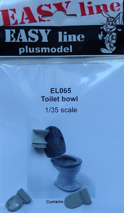 1/35 Toilet bowl (resin set) EASY LINE