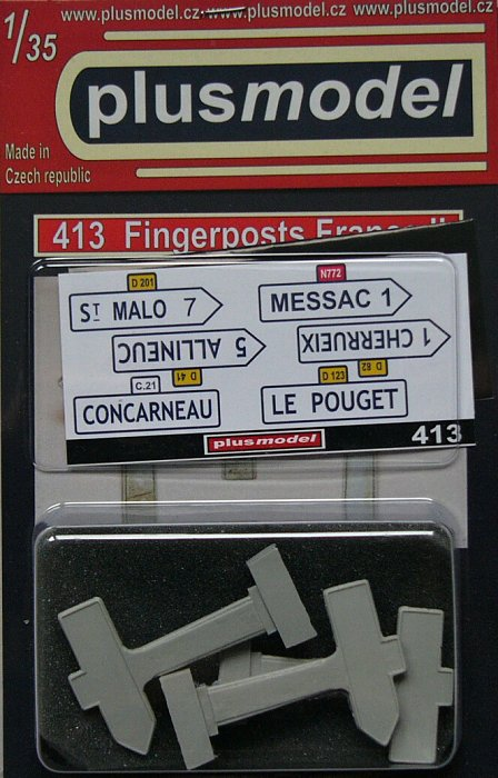 1/35 Fingerposts - France II (3 pcs.)