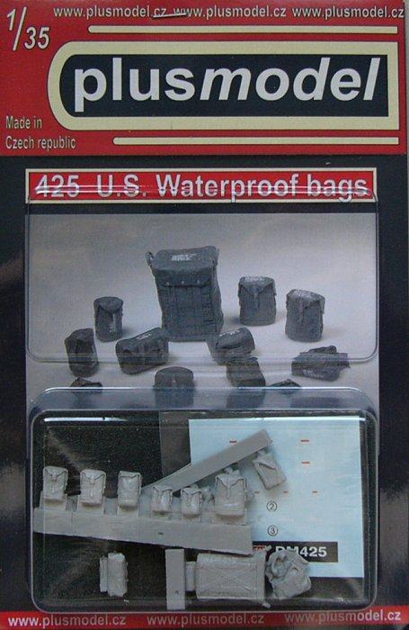 1/35 US Waterproof bags (13 resin parts&decal)