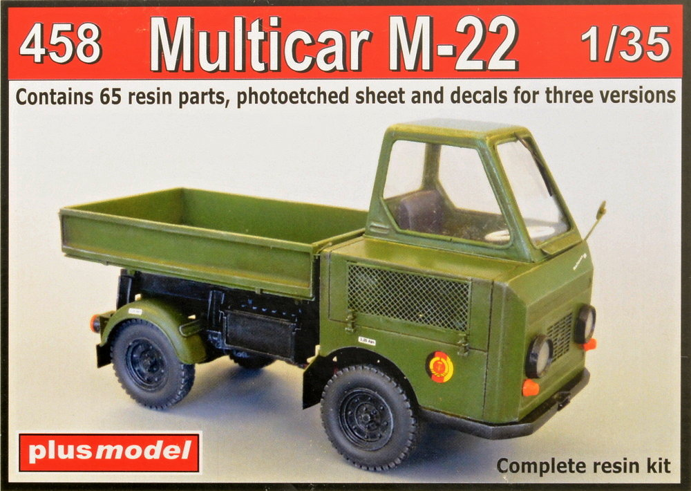 1/35 Multicar M-22 (resin model, PE set & decal)