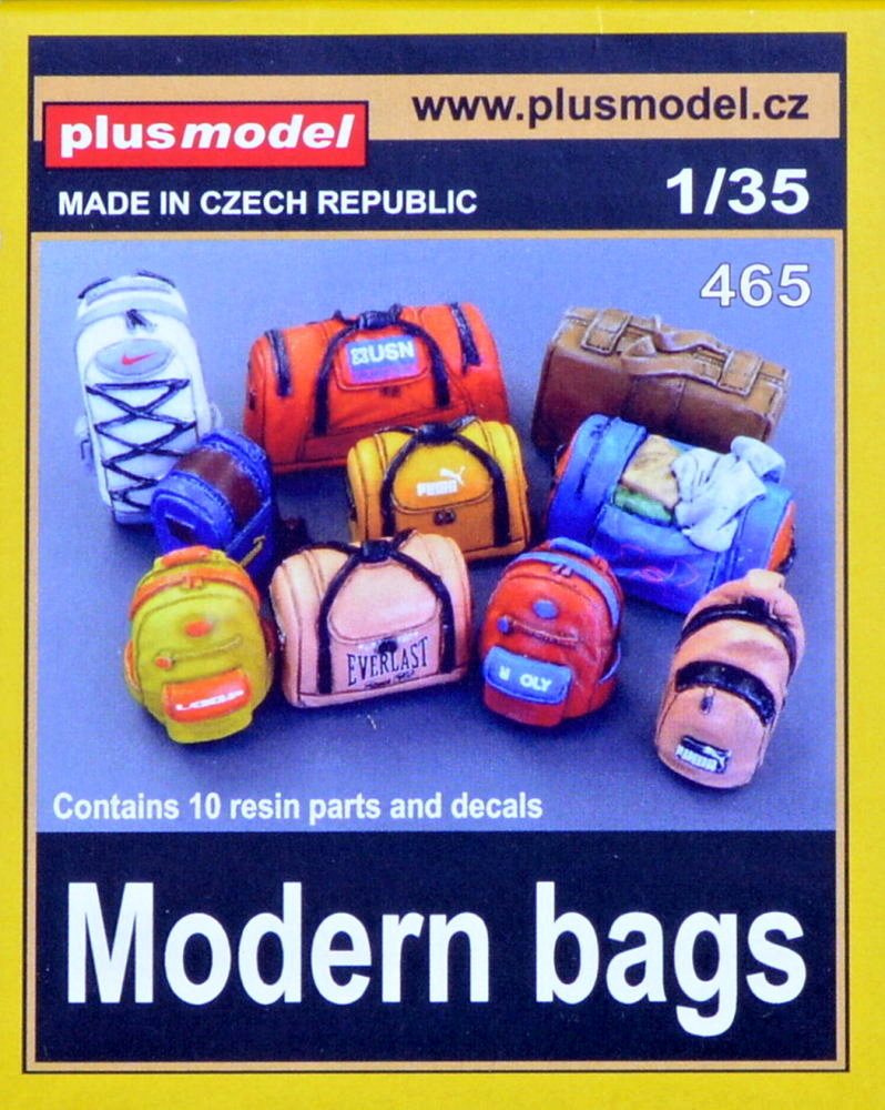 1/35 Modern bags (10 resin parts & decals)