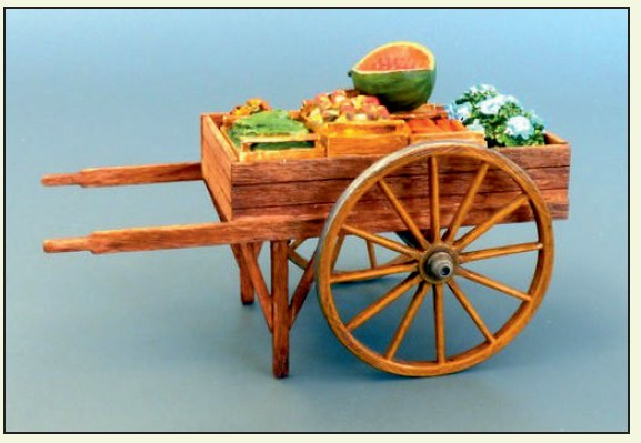 1/35 Greengrocer trolley (resin set)