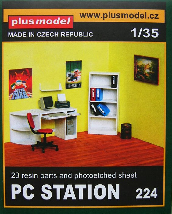1/35 PC Station (23 resin parts + PE set)