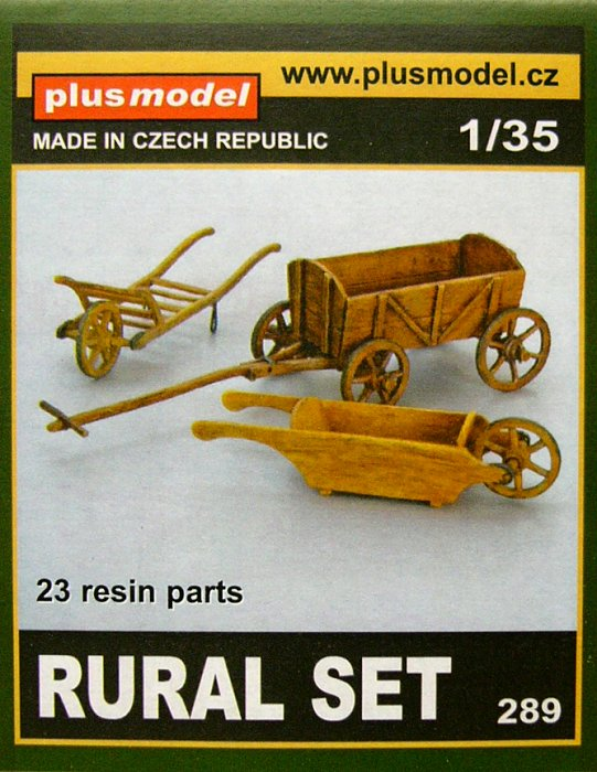 1/35 Rural set (23 resin parts)