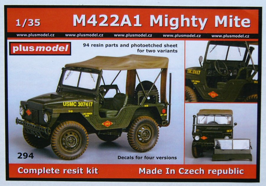 1/35 M422A1 Mighty Mite (full resin kit)