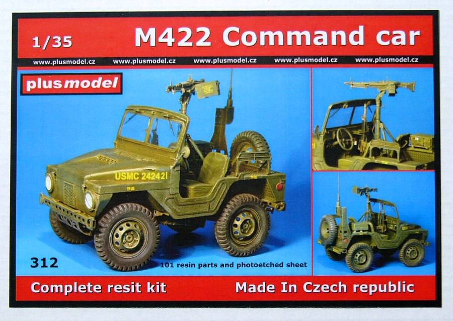 1/35 M422 Command Car (full resin kit)
