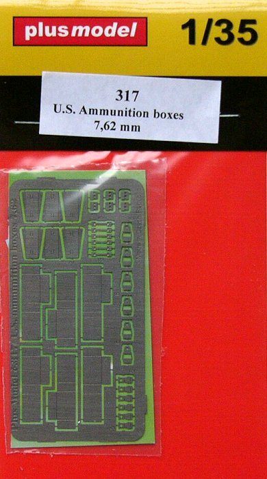 1/35 U.S. Ammunition Boxes 7.62 mm