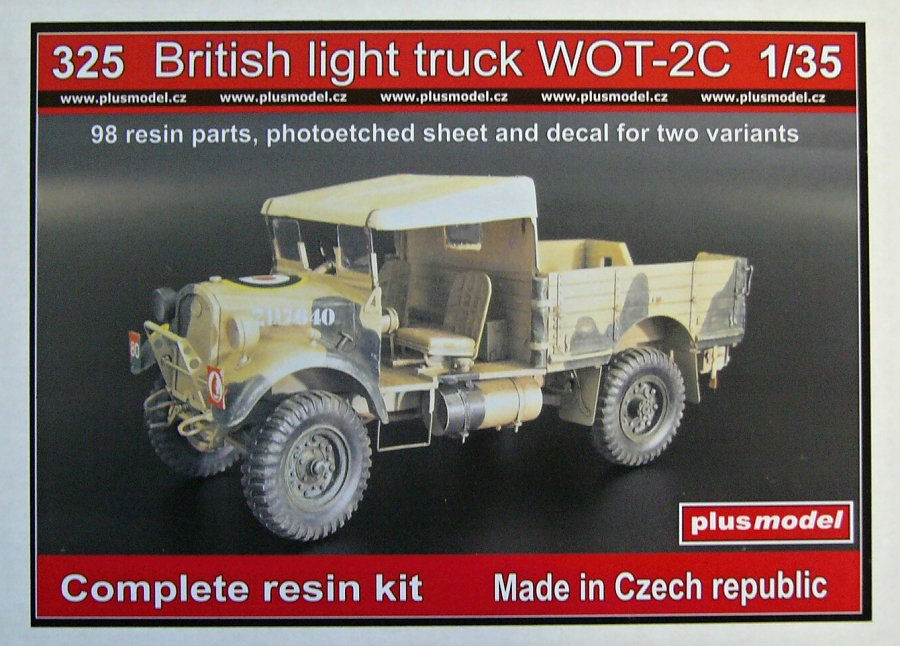 1/35 British light truck WOT-2C (full resin kit)