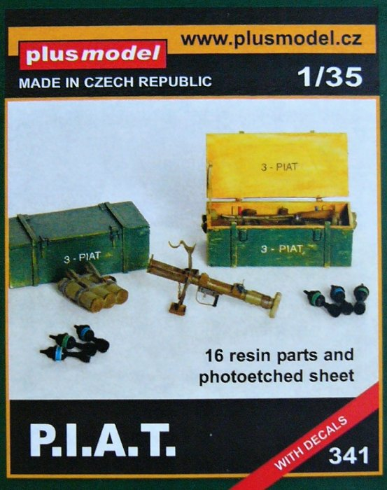1/35 P.I.A.T. (16 resin parts, PE set)