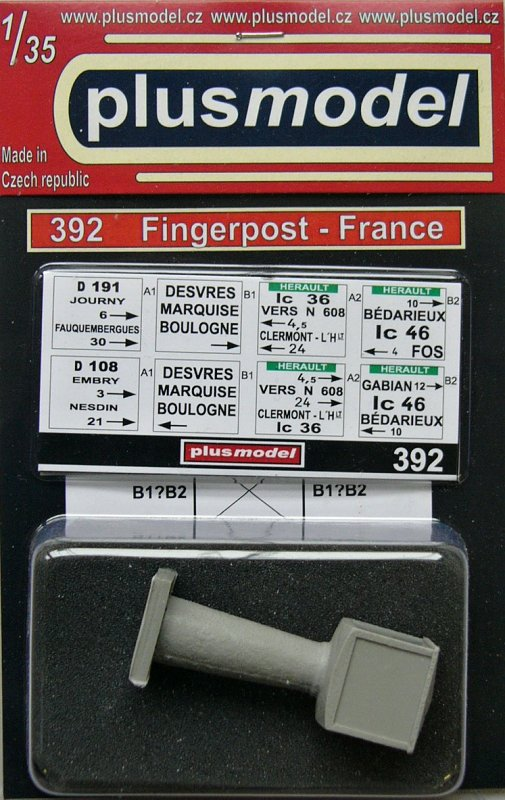 1/35 Fingerpost - France