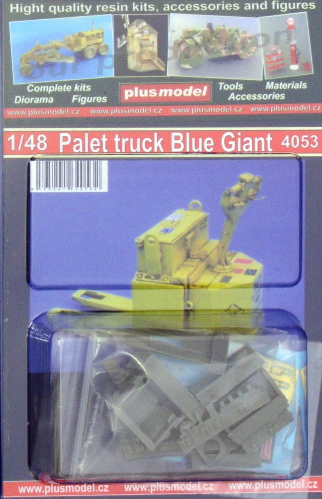 1/48 Palet truck Blue Giant