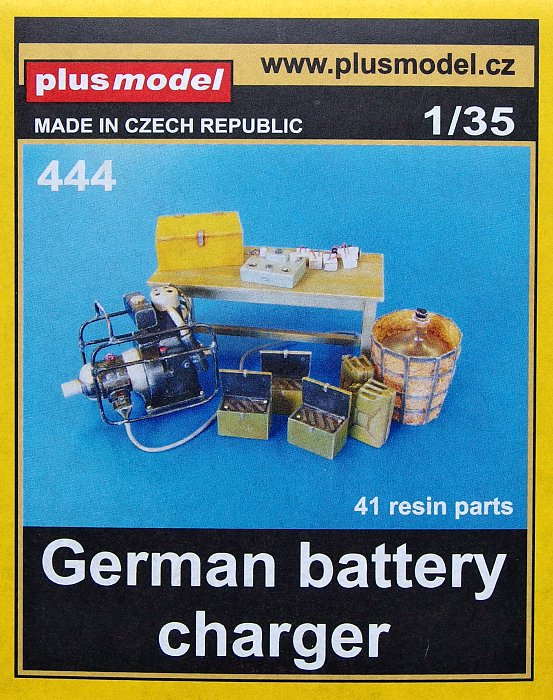 1/35 German battery charger (resin set)